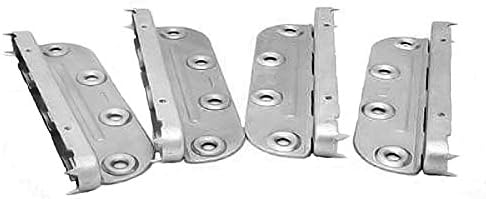 Noval K Extended Steel Bed Fitting - Set of 4