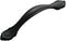 Suojim Pulls Handles 10Pcs Black Aluminum Alloy Bedside Table Handle Minimalist Cabinet Pulls
