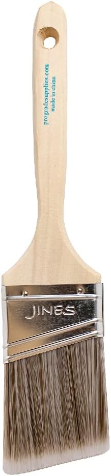 Vermeer Paint Brushes 3-Pack - 2.5" Angle Sash Brushes for All Latex and Oil Paints & Stains
