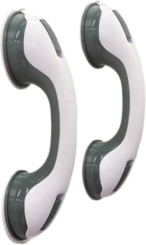 KZENMKL Shower Handle Grab Bars Ultra Grip Dual Locking Safety Suction Cups Helping