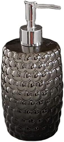 ERoomQ Art Soap Dispenser for Bathroom Kitchen Hotel, Ceramic Hand Sanitizer Bottle Nordic