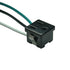 15A/125V Panel Mount AC Outlet, NEMA 5-15R Snap-In Receptacle, Grounding Power Socket with 14AWG Leads