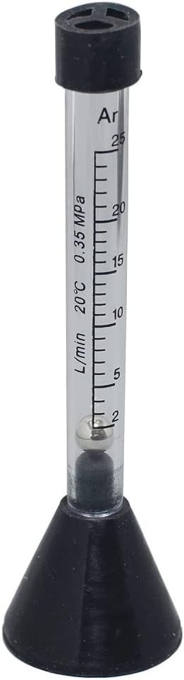 RIVERWELD Argon Gas Flow Meter Scale Tester for Tig Welder Welding 1PK
