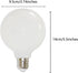 G95 Bulb, 4000K, 9W 90W, G95 110V dimmable 100Lm E26/E27 Pack 4 LED Edison Globe Light Natural White Equivalent to Not