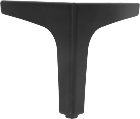 Phefop (13 (1.8mm Iron Electroplated Furniture Cabinet Leg, Stable Triangular Structure with Anti Skid Wear Leg Pads