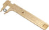 Handy Sliding Double Scales Vernier Caliper Ruler, Measuring Tool mm/inch, Brass Pocket Ruler 100mm