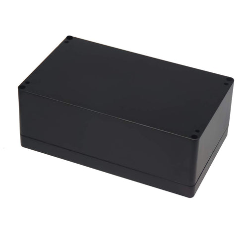 Zulkit Waterproof Plastic Project Box ABS IP65 Electrical Junction Box Enclosure Black 7.9 x 4.7 x 2.95 inch (200 x 120