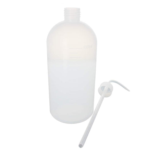 Othmro 5pcs 1000ml/33.82oz Safety Squeeze Washing Plastic Bottle, Squeeze Squirt Irrigation Bottle for Medical Lab,