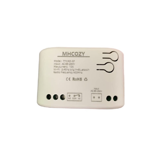 Updated WiFi Wireless Smart Switch Inching Self-Locking Relay Module, DIY WiFi Garage Door Opener (Smart Life app)