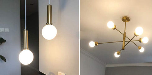 E26 Bulb G19/G60 6W Bulb(50W Bulb E26 3000K AC85-265V 4 Pack Globe LED Light Vanity Light Equivalent) Round Makeup