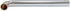 EZ-FLO 15 Inch Heavy Duty Brass Waste Arm, Direct Connection, 22 Gauge, Chrome, Model 35017