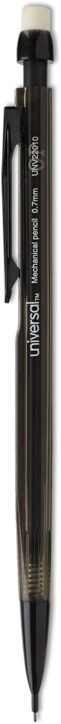 Universal 22010 Mechanical Pencil, 0.7mm, Smoke, Dozen by Universal