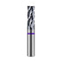 1/2" Carbide Square End Mill 4 Flute - CNC Router Bit for Aluminum, Steel, Brass - 1/2" Shank, 1-1/4" Cut, High