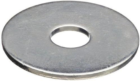 Stainless Steel Fender Washers, 1/4" x 1", 25 pcs