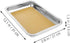 Set 2-Piece Stainless Steel Dissection Tray with Wax for Biology Lab Anatomy Study Specimen Dissecting Pan for Science