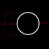 X AUTOHAUX 70mm OD Silicone O-Rings, 63mm ID, 3.5mm Width VMQ Seal Gasket for Pipe Repair, Pack of 5