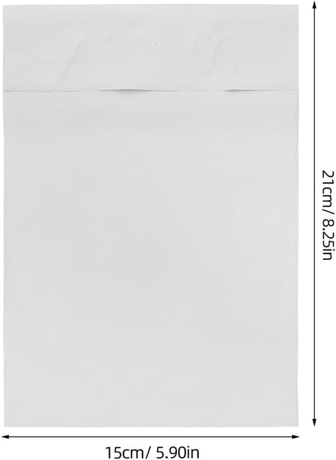 200pcs VALICLUD Menstrual Pouches for Napkin Disposal Self-Sealing Waste Storage Bags for Women White Thickened