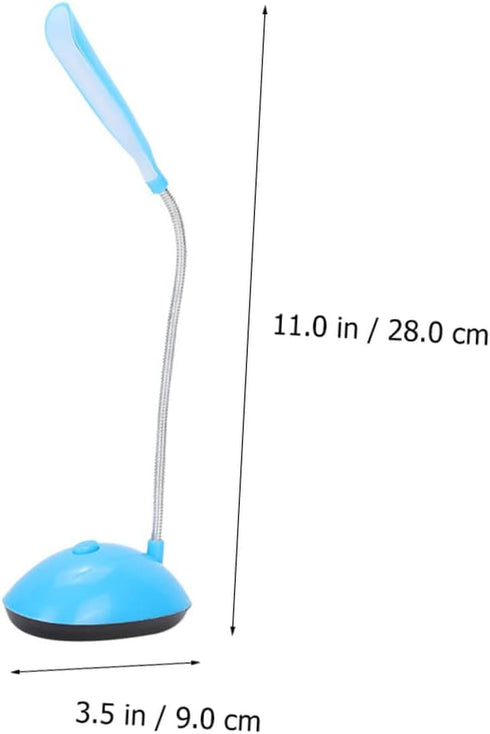 Desktop LED Light, Blue Night Light Nursing LED Desk Lamp, Battery Powered Foldable Table Lamp