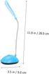 Desktop LED Light, Blue Night Light Nursing LED Desk Lamp, Battery Powered Foldable Table Lamp