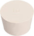 uxcell White Tapered Solid Rubber Stopper, Size 43-49mm, 5Pcs for Lab Tube