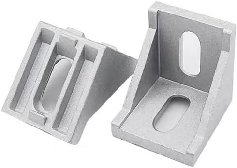 10Set 4040 Corner Bracket Connector Set for Silver 4040 Aluminum Extrusion Accessories