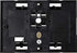 Newhouse Hardware CHIMEBASE2 Door Bell Chime Mechanism - Fits Most Nutone Models, Black