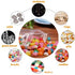 iMBAPrice Clear Reclosable Poly Bags - 1.5" x 1.5" Inch, Case of 1000 Bags