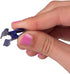 JAM PAPER Metal Bulldog Clips, Small 22mm, Purple, 25/Pack for Office Use