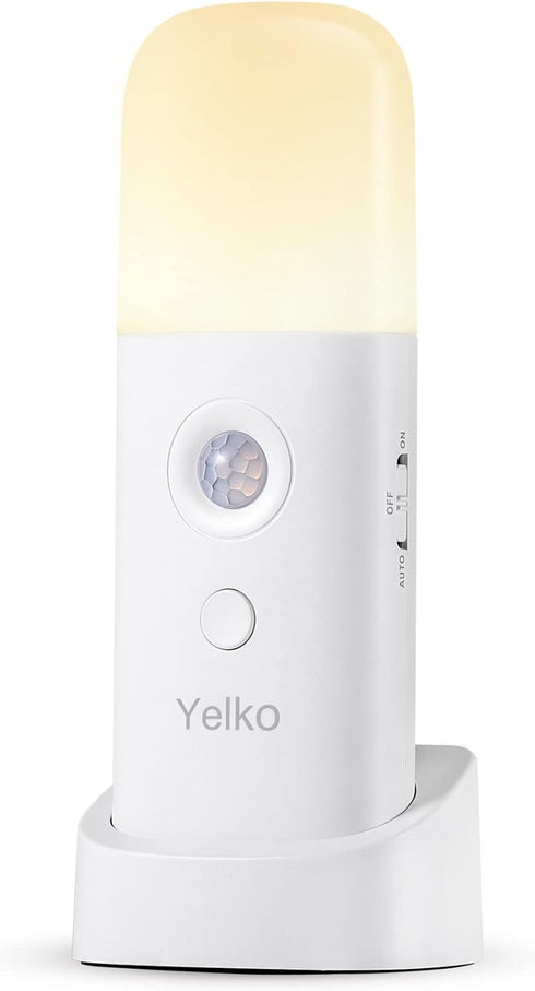 YELKO Motion Sensor Night Lights Rechargeable