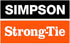 Simpson Strong-Tie APVKB45-4, 45 Degree Decorative Knee Brace Connector for 4x