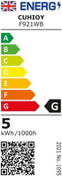 5 5 CUHIOY Clip on Reading Light for Bed Headboard, Rechargeable Battery Clamp on Bunk Bed Light, Colors Brightness