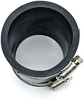 Rubber Flex Coupling, Parallel 2” Tubular x 2" Tubular