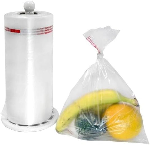 Watson Distributing 11" 14" 0.5 1600 x Clear Hdpe Plastic Produce Bag Mil Bags/Case