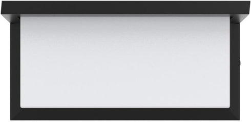 ZYI 18W IP65 3000K LED Outdoor Wall Sconce, Waterproof Exterior Porch Light Fixture, Warm White Hardwired Wall Light
