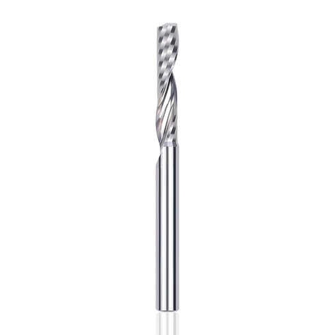 KEENTECH CNC Spiral Router Bit O Flute Up Cut, 1/4 Shank, 1/4 Cutting Diameter, 1-1/4 Cutting Depth