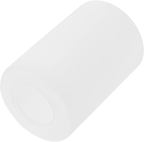 SOLUSTRE Frosted Glass Shade Cylinder Pendant Light Cover White Glass Lampshade Replacement Lamp Globe for Chandelier