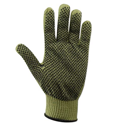 Magid T934PT Seamless Knit PVC Dot Gloves, Large