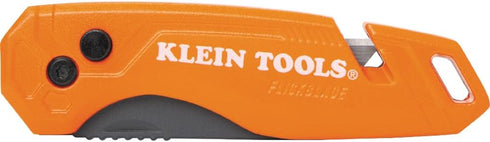 Klein Tools 44303 FLICKBLADE Folding Utility Knife, Blade Storage, Compact with Side Release Button