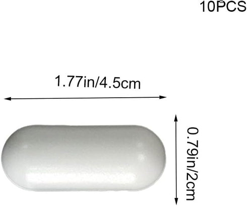 YUANHONGJIAN 10 Universal Toilet Seat Bumper Kit Pcs Toilet Seat Buffer Toilet Seat Bumper for Toilet WC Seat Toilet