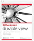 Office Depot Nonstick Round-Ring View Binder, 1/2in. Rings, 100% Recycled, White