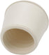 1" (4 Pack) Inner Diameter Round Chair Leg Tips Caps Non-Slip Rubber Leg Tips Replacement Slip-On Rubber Folding Chair