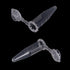 0.5ml Microcentrifuge Tubes 1000pcs, EO Sterilized Plastic Small Vials with Caps for Sample Storage