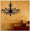 BERRYZILLA Chandelier Decal Crystal Tribal Wall Art Vinyl Sticker
