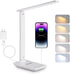 LED Desk Lamp for Home Office, USB Charging Port, Dimmable Table Lamp,