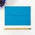 LUXPAPER A7 Invitation Envelopes for 5 x 7 Cards, 80 lb. Pool, 50 Pack, Peel and Press Seal