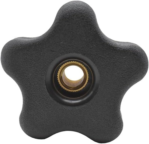 Big Horn 19709B-5PK 5 Star Thru Knob, 3/8 x 16 (5/PK)
