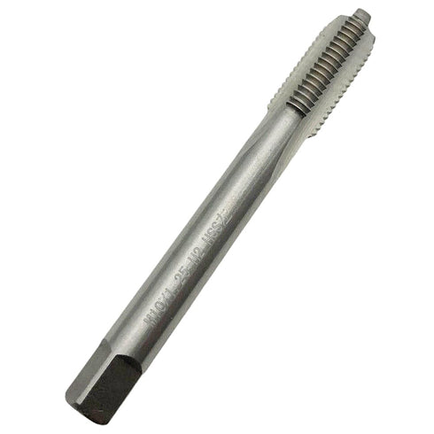 M10 X 1.25 Tap LH, Left Hand Straight Fluted Machine Threading Tool, M10 x 1.25 Tap Hand Tool