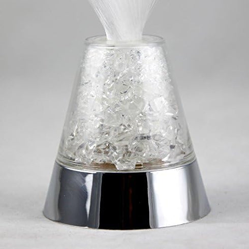 8x8x33cm Color-Changing Fiber Optic Mood Lamp