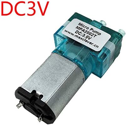 Micro Vacuum Pump DC 3V 6V, High Negative Pressure Low Flow Air Pump for Cupping Device, Fish Tank (Green, 3V 2PCS)