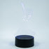 EXIGENT 3D Illuminated Baseball Lamp with Acrylic Design - Night Light